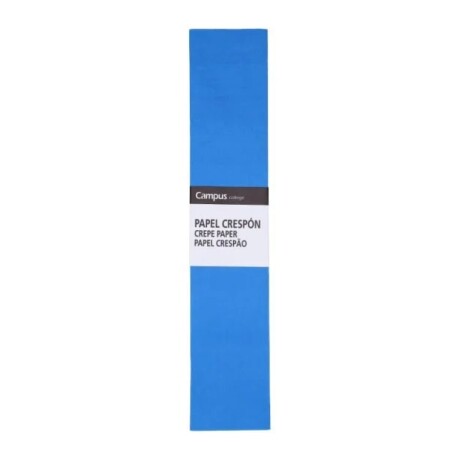 Papel Crepe Campus Azul