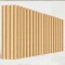 Set X16 Panel ranurado WPC 290x16cm MARRON CLARO