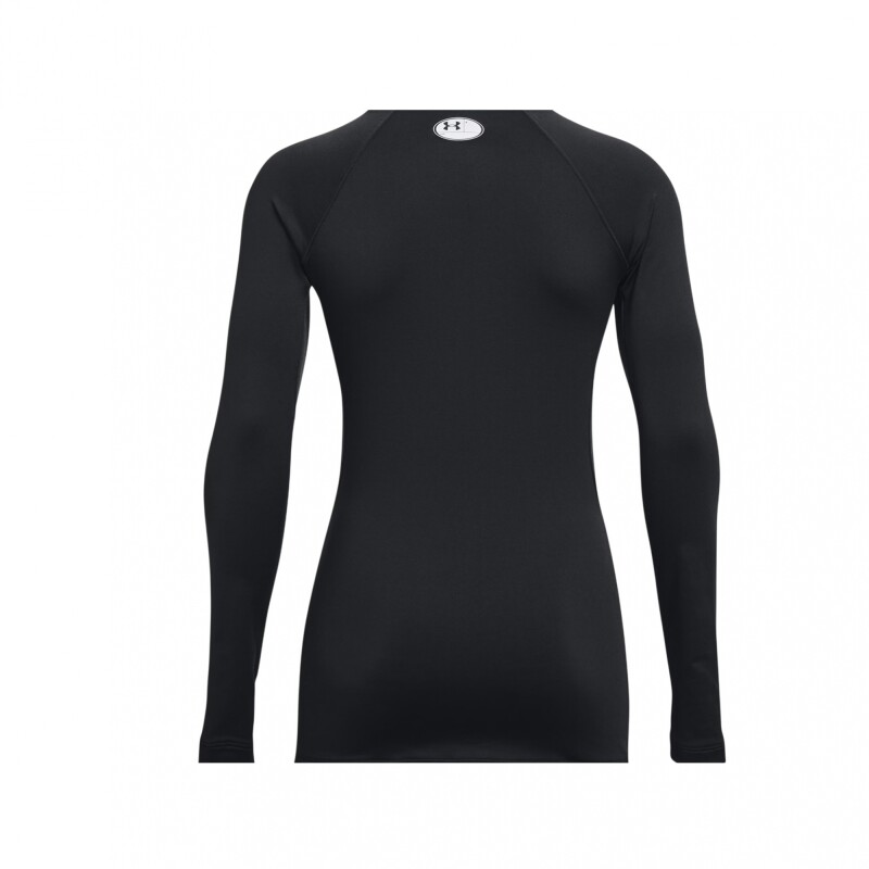 Remera Mujer Under Armour Coldgear - Black/White Black