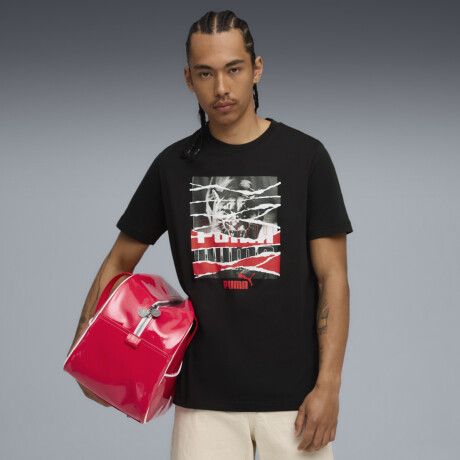 Graphic Photoprint Tee 68804101 Negro