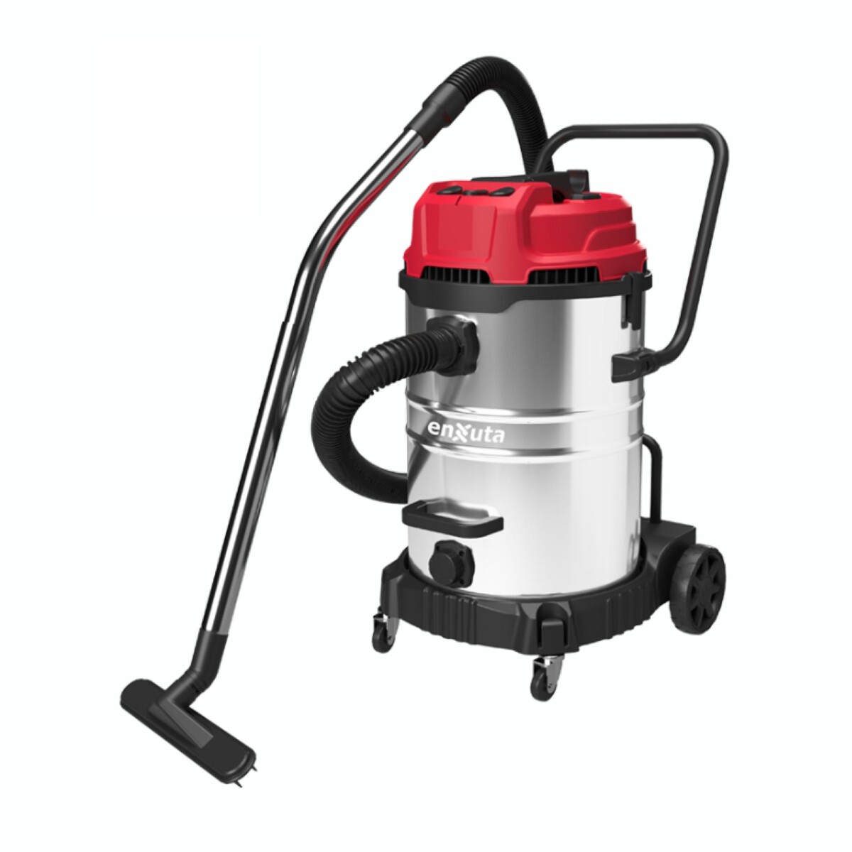 Aspiradora Industrial ENXUTA AENXAP1760R Para Agua Y Polvo Capacidad 60L 