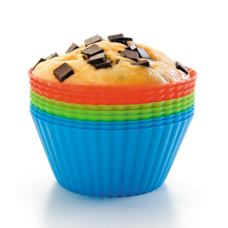 Moldes para Muffins x 12 de Silicona Moldes para Muffins x 12 de Silicona