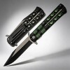 Navaja Szco Fk 5 Verde Con Clip Navaja Szco Fk 5 Verde Con Clip