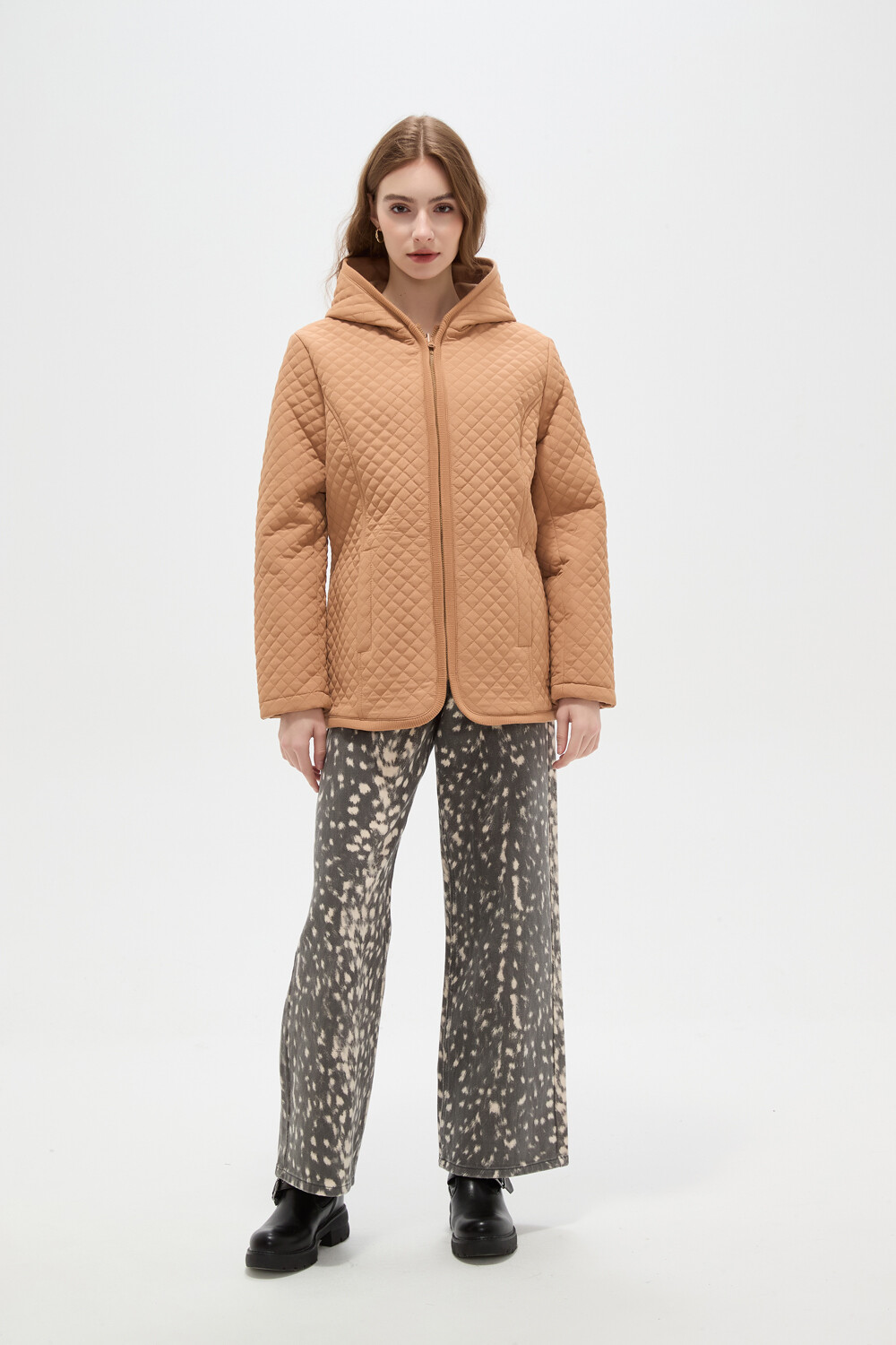 Campera Marte Beige Oscuro