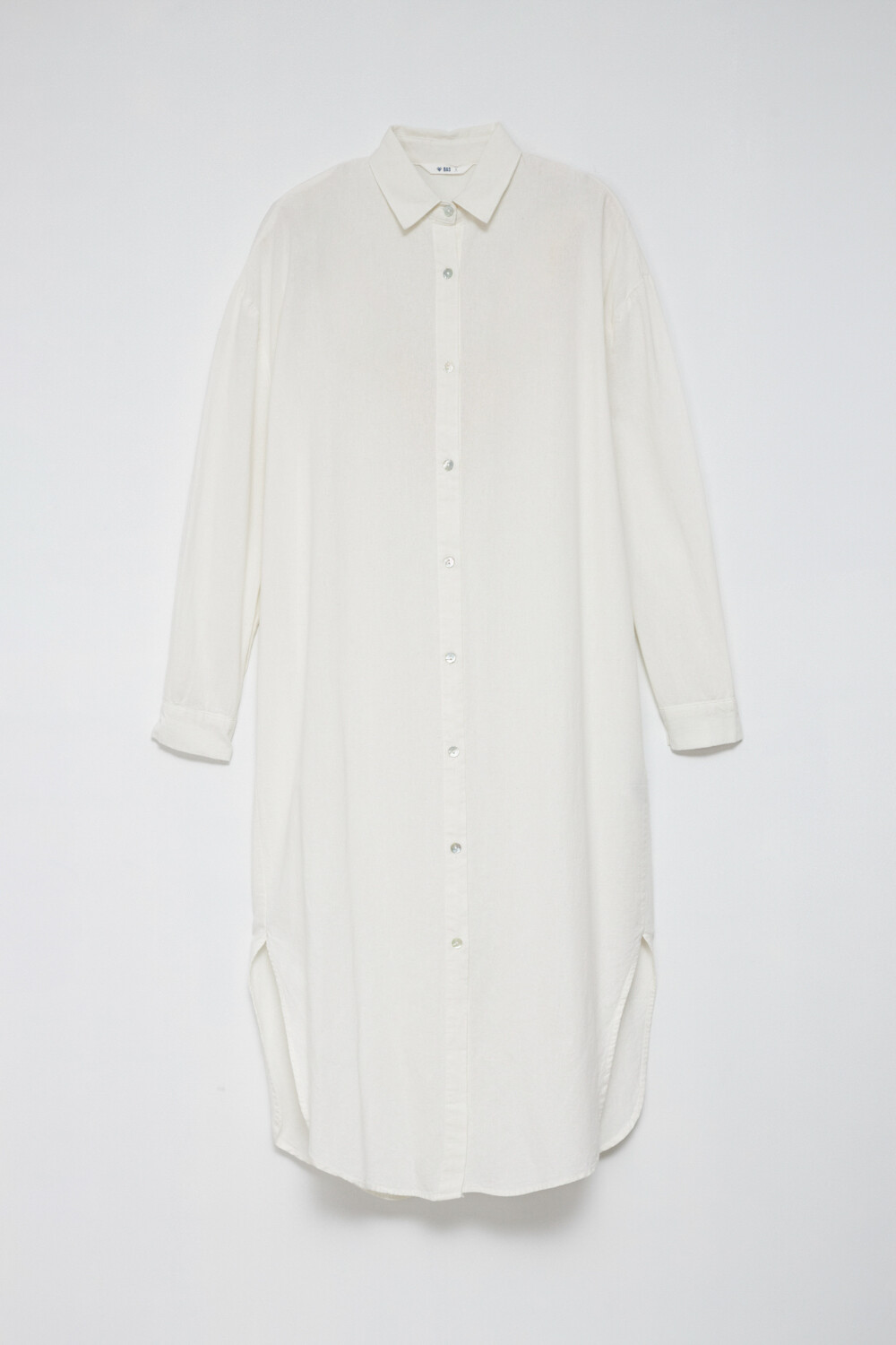 Camisa larga discount