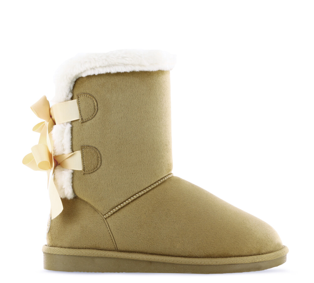 Bota Cintas Beige