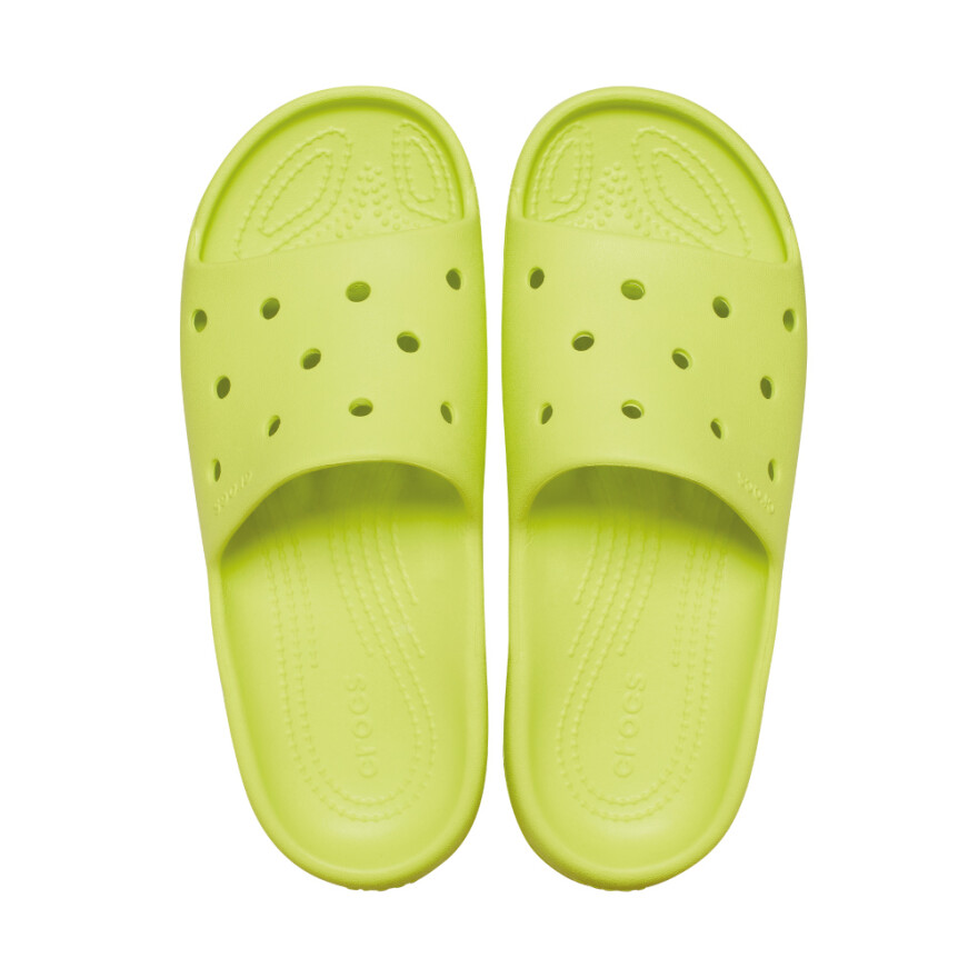 Sandalias Crocs Classic Slide V2 - Unisex Citrus