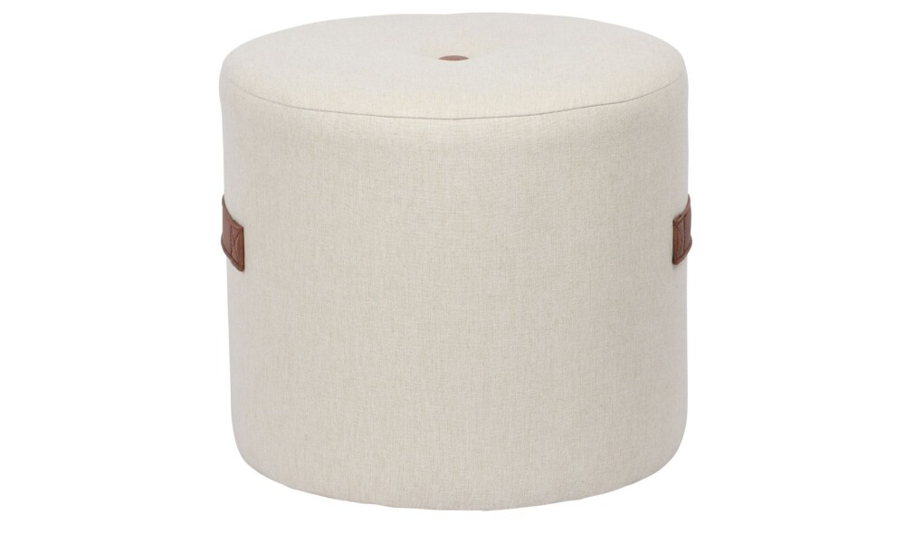 Puff IVAN Tapizado Beige