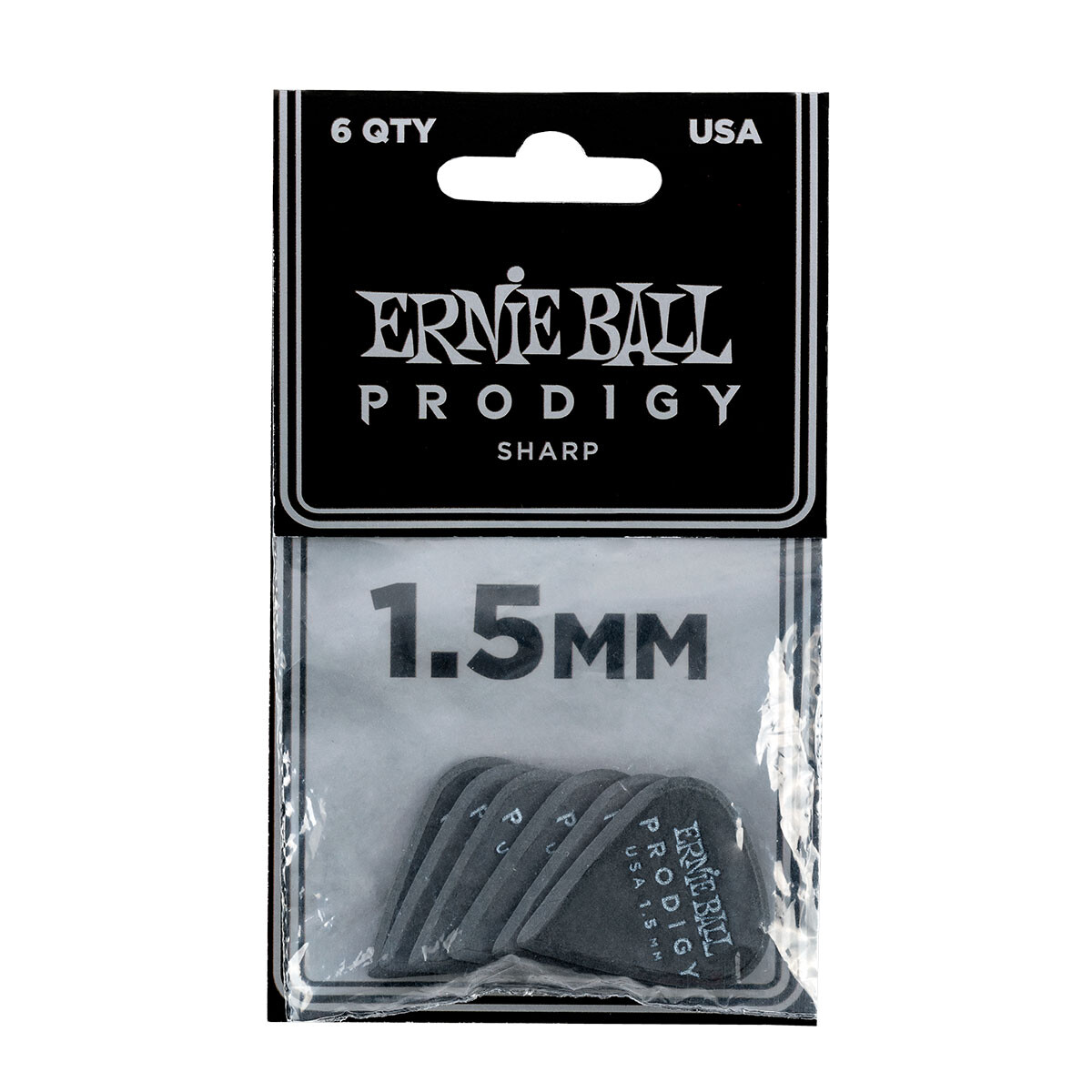 PUA GUITARRA PACK ERNIE BALL PRODIGY SHARP 1.5MM 6PCS 