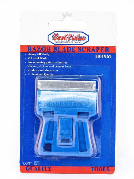 RASPADOR DE VIDRIO MINI BEST VALUE N/A