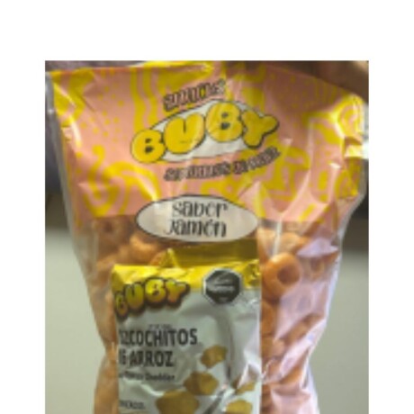 BUBY JAMON 400GRS + BIZCOCHOS ARROZ 40GRS BUBY JAMON 400GRS + BIZCOCHOS ARROZ 40GRS