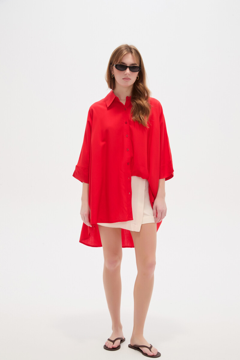 Camisa Alim - Rojo 