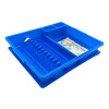 Escurridor Eco De Platos Vasos Cubiertos 45 X 38 Cm CELESTE
