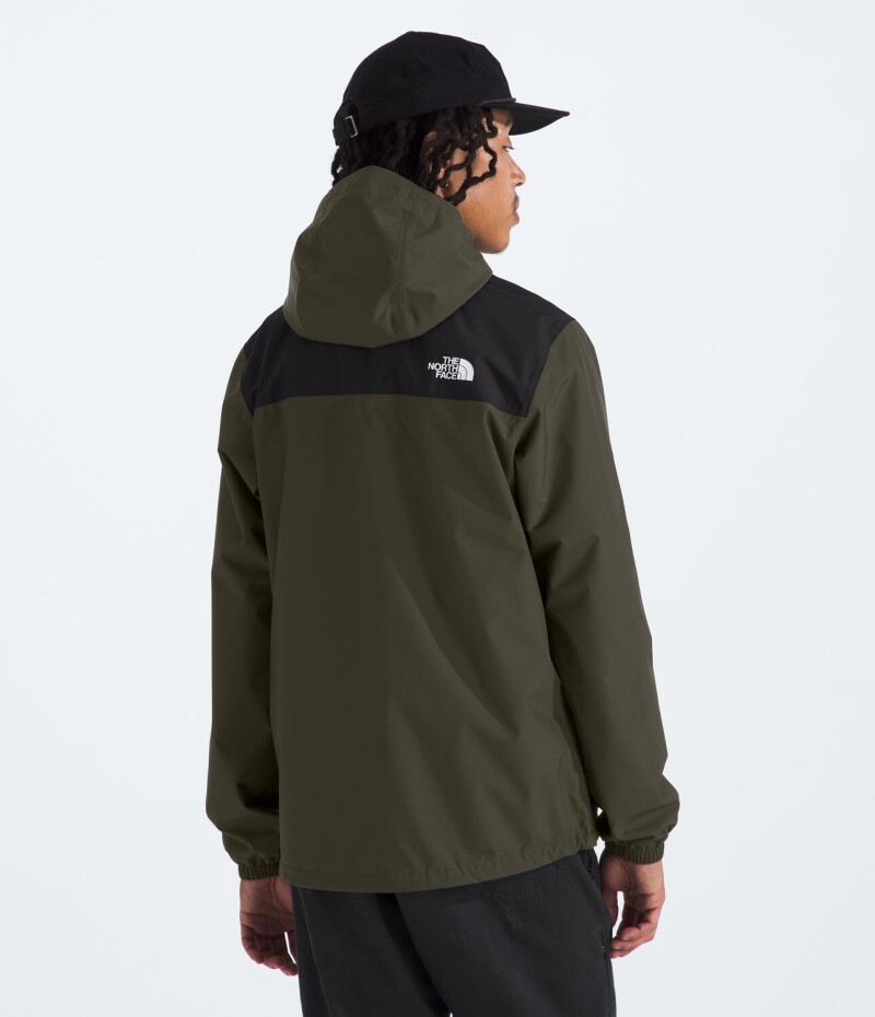 Campera Impermeable Antora hombre New Taupe Green/tnf Black
