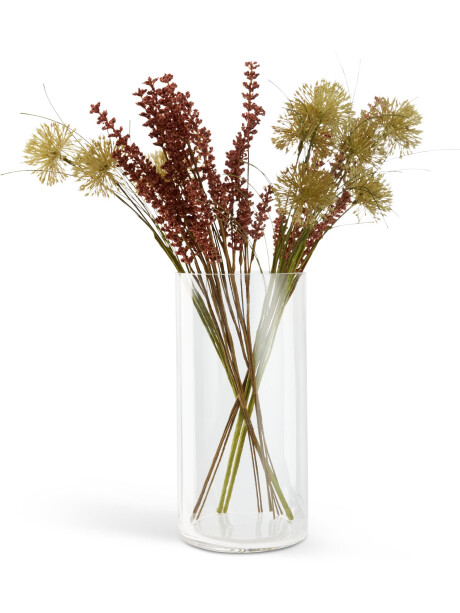 Jarrón FRANK Ø15xA30cm transparente Jarrón FRANK Ø15xA30cm transparente