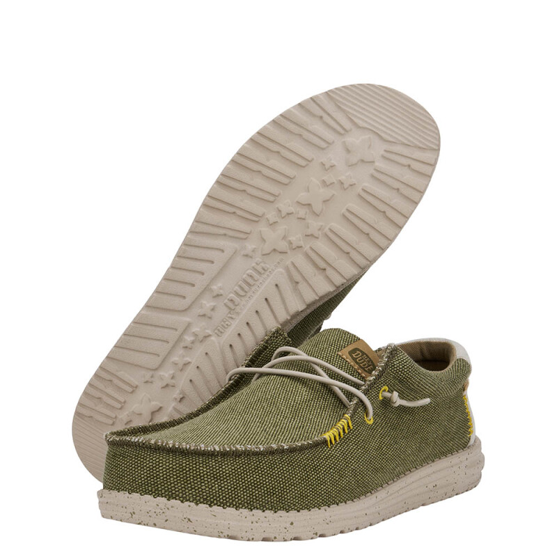 Wally Coastline Jute - Hombre Olive