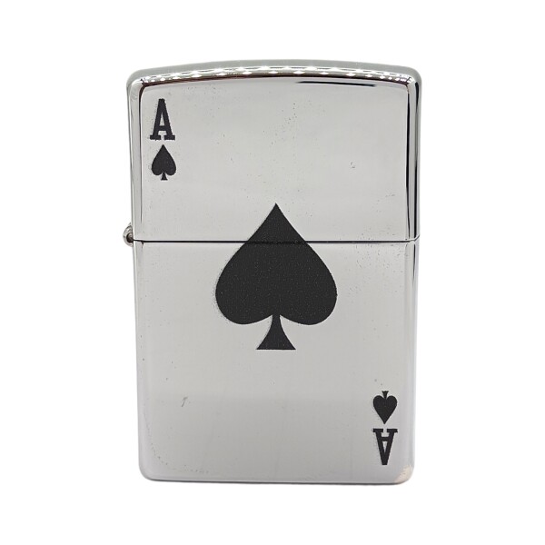 Encendedor ZIPPO 24011 Lucky Ace - ZP240138 Plateadocombinado
