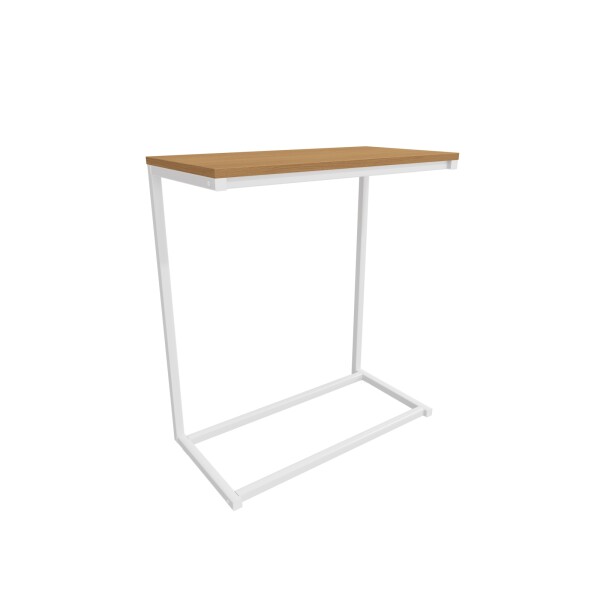 Mesa de Apoyo canela y Blanco Mesa de Apoyo canela y Blanco