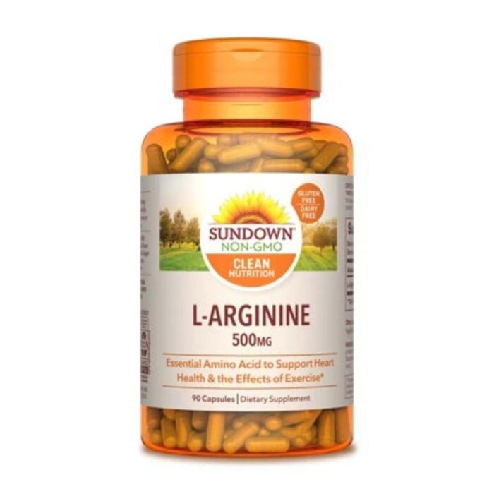 L-ARGININE 500 MG. SUNDOWN FR. X 90 CÁPS única