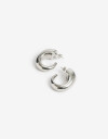 Aros Argollas Metal Argollas De Acero - Plateado