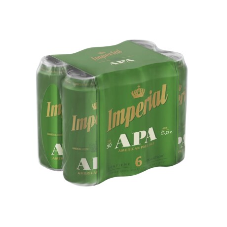 Pack X6 Latas de Cerveza Imperial Apa 473ML 001