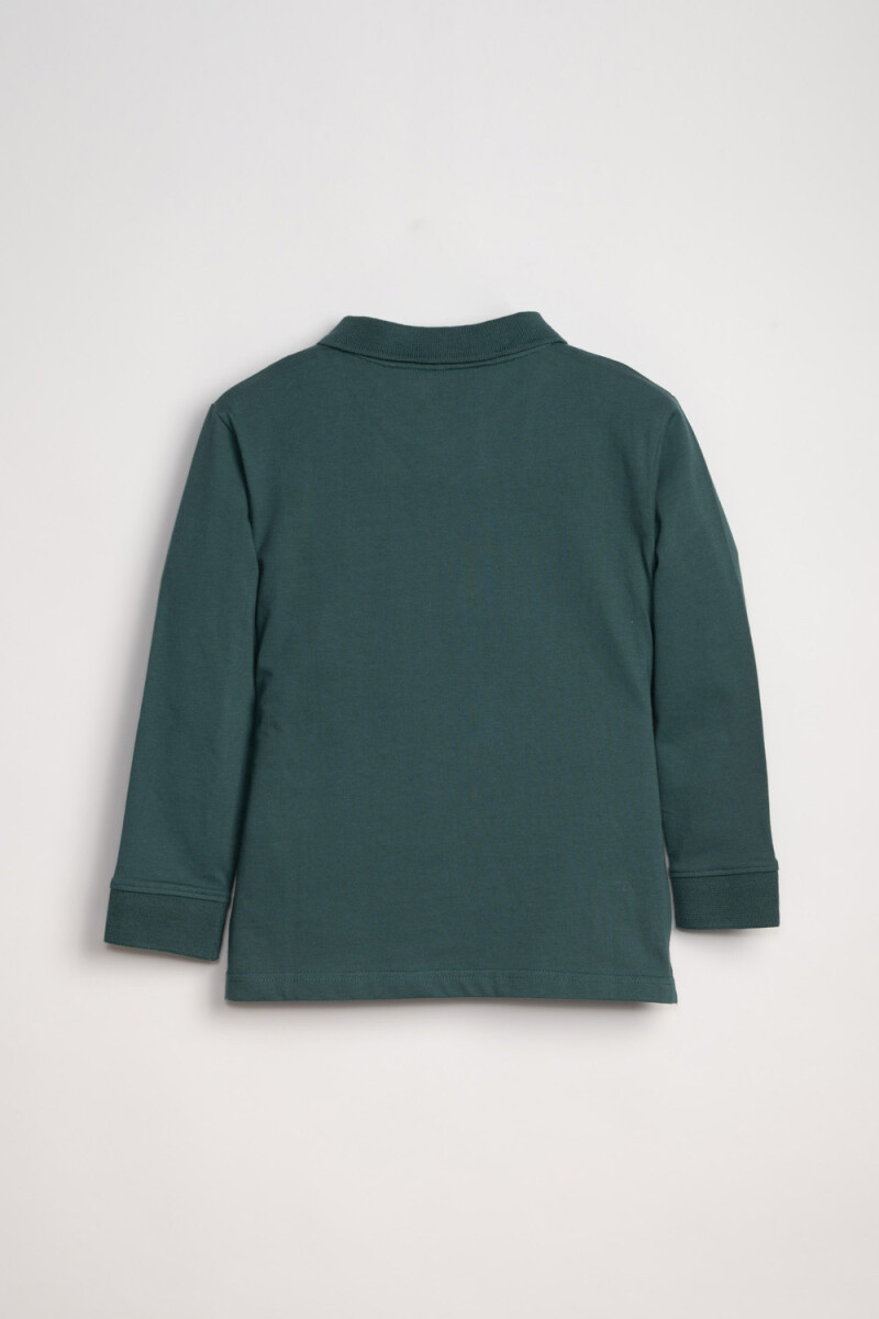 Remera manga larga polo Verde