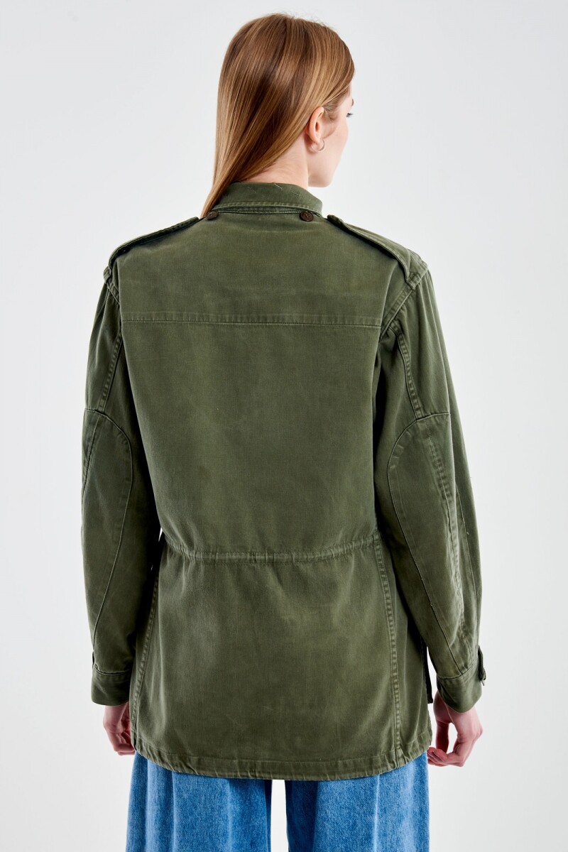 CHAQUETA Verde