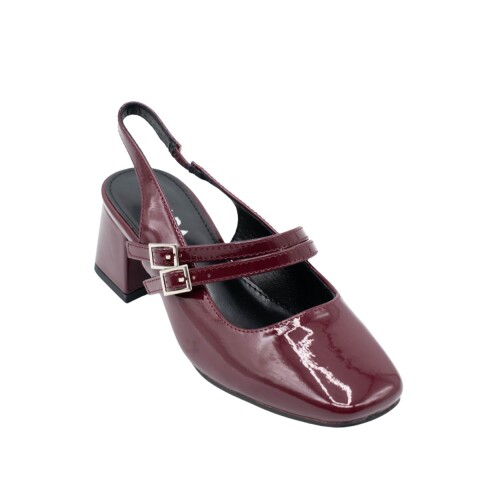 SANDALIA 35-40 BURGUNDY