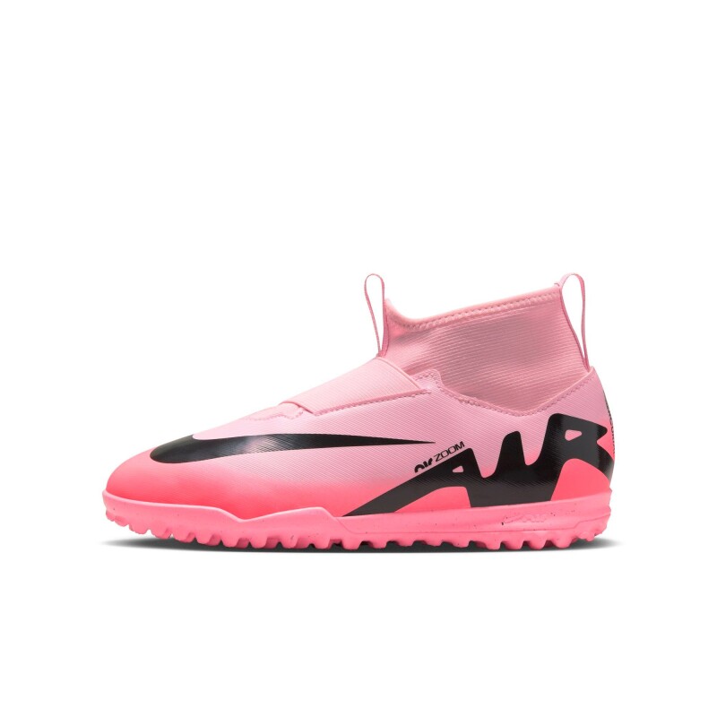 Championes de fútbol Nike Mercurial Zoom Superfly 9 Academy Tf de Niños Rosado