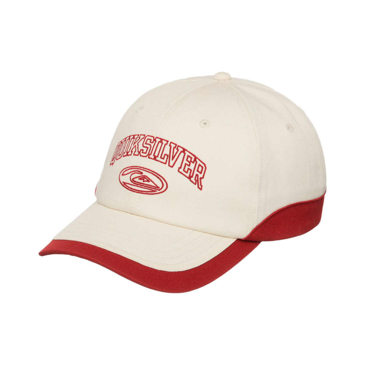 Quiksilver Gorro con Visera DECADES Unisex - Blanco 
