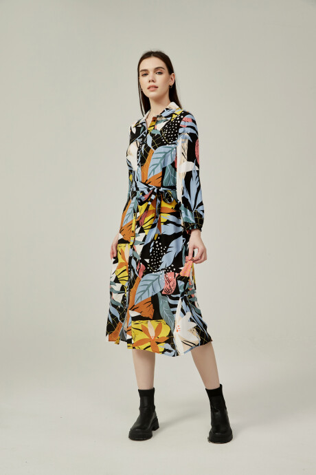 Vestido Yeliz Estampado 1