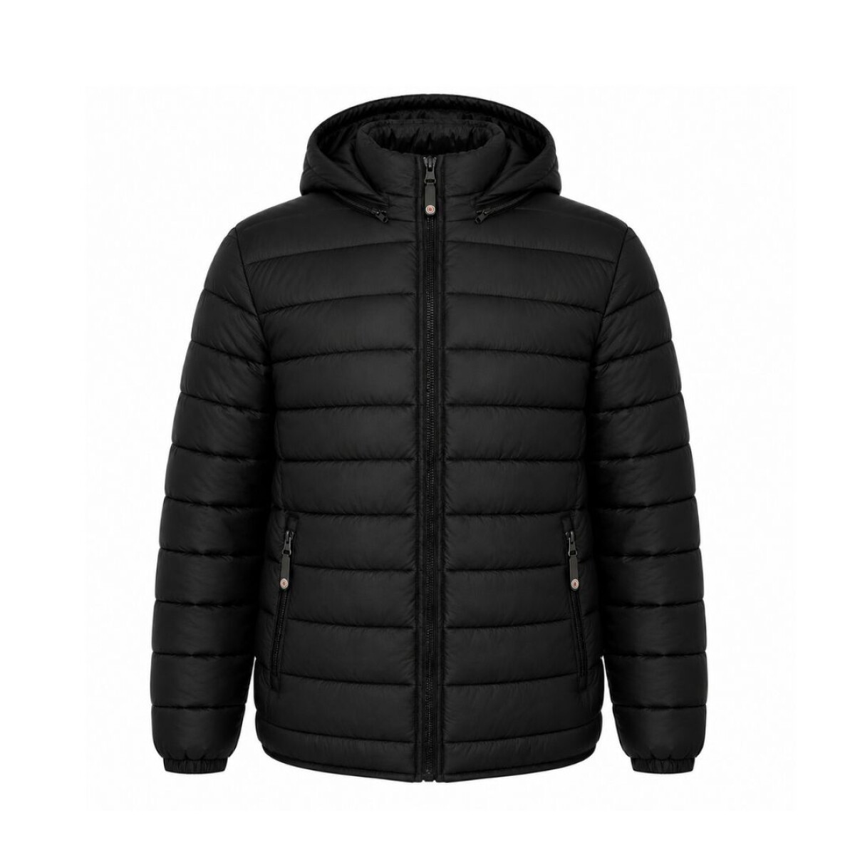 Campera capitoneada - Negro 
