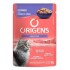 SALSA ORIGENS PARA GATOS CASTRADOS 85 GR. BOLA DE PELO POLLO Y CARNE