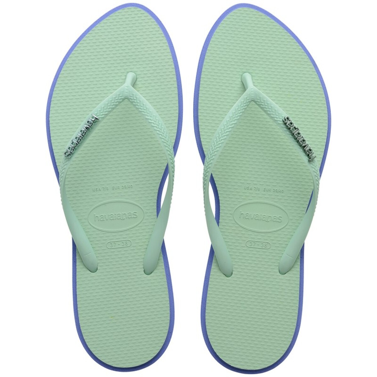 Ojotas Havaianas Slim Point - Azul 