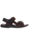 Sandalia de Hombre Freeway Casual c/Velcro Marrón