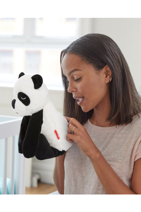 Peluche arrullador con activación por llanto, diseño panda Sin color