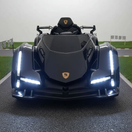 Auto de Carreras Infantil a Batería F1 Negro