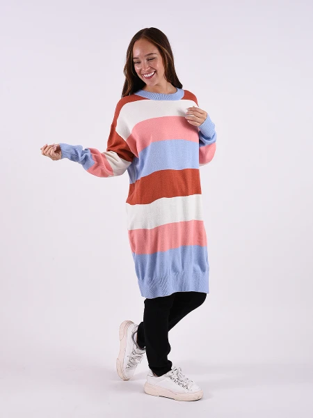 BUZO TEJIDO SIROS MULTICOLOR