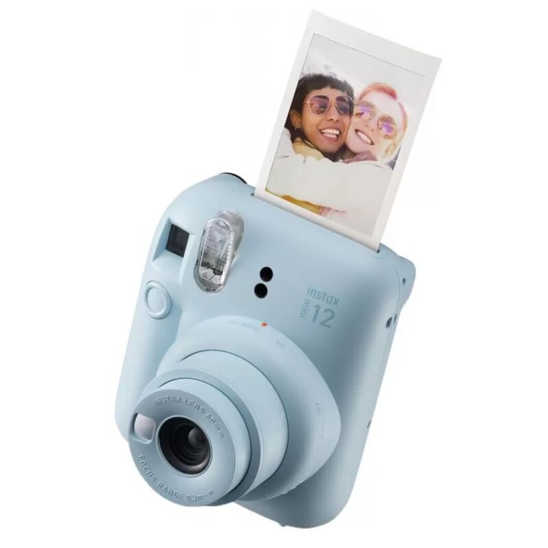 Camara Fujifilm Instax Mini 12 Blue + Albun + Carga10 Camara Fujifilm Instax Mini 12 Blue + Albun + Carga10