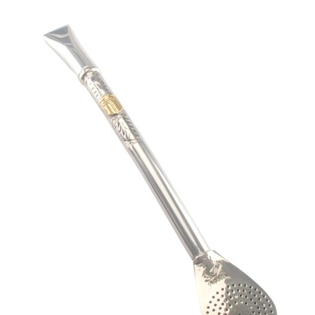 Bombilla de alpaca y bronce A14