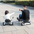 Asiento Para Hoverboard Hovercart Patineta Electrica GoGreen Variante Color Blanco