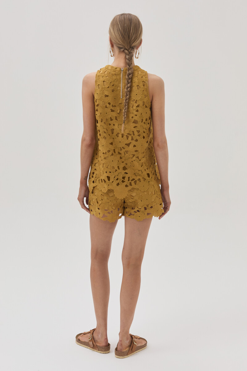 Top Soleil Mostaza