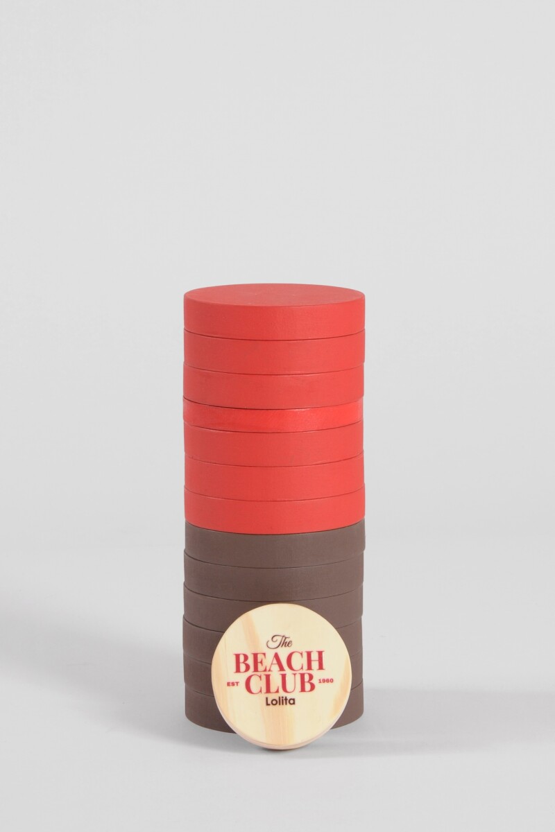 Tejo The Beach club rojo