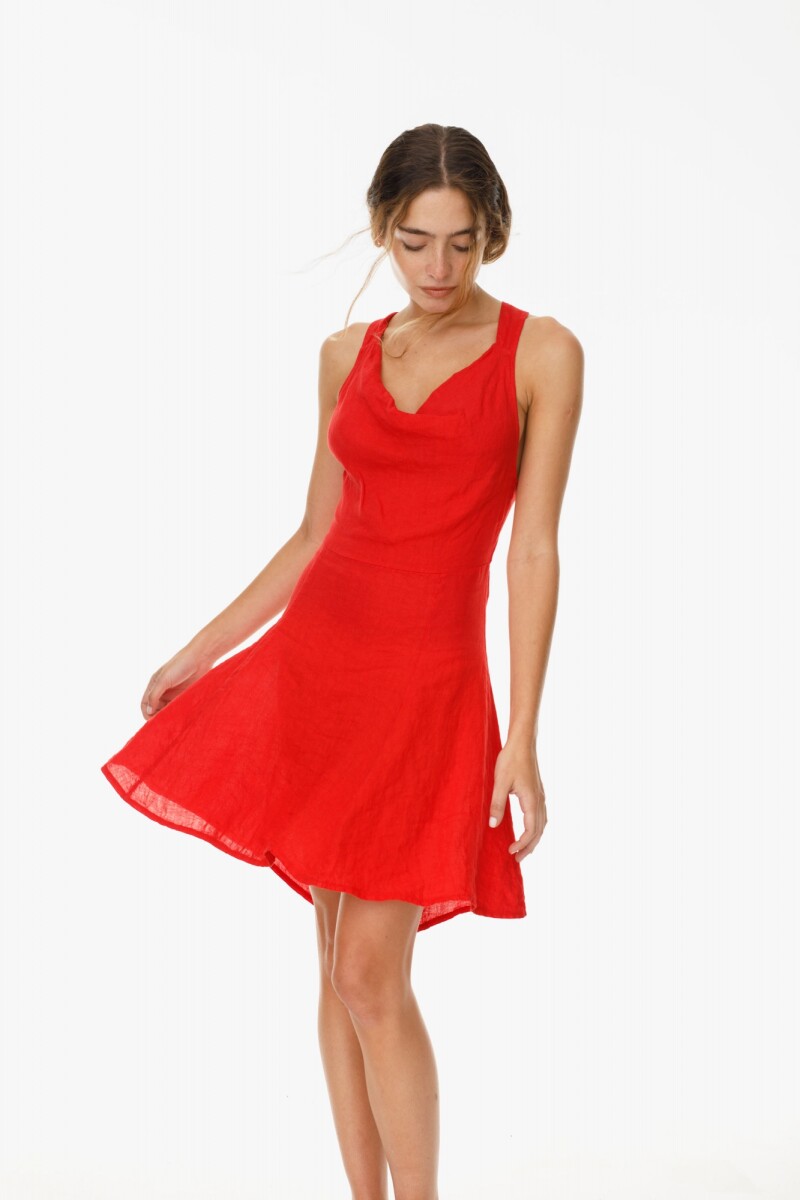 Vestido Delta Rojo