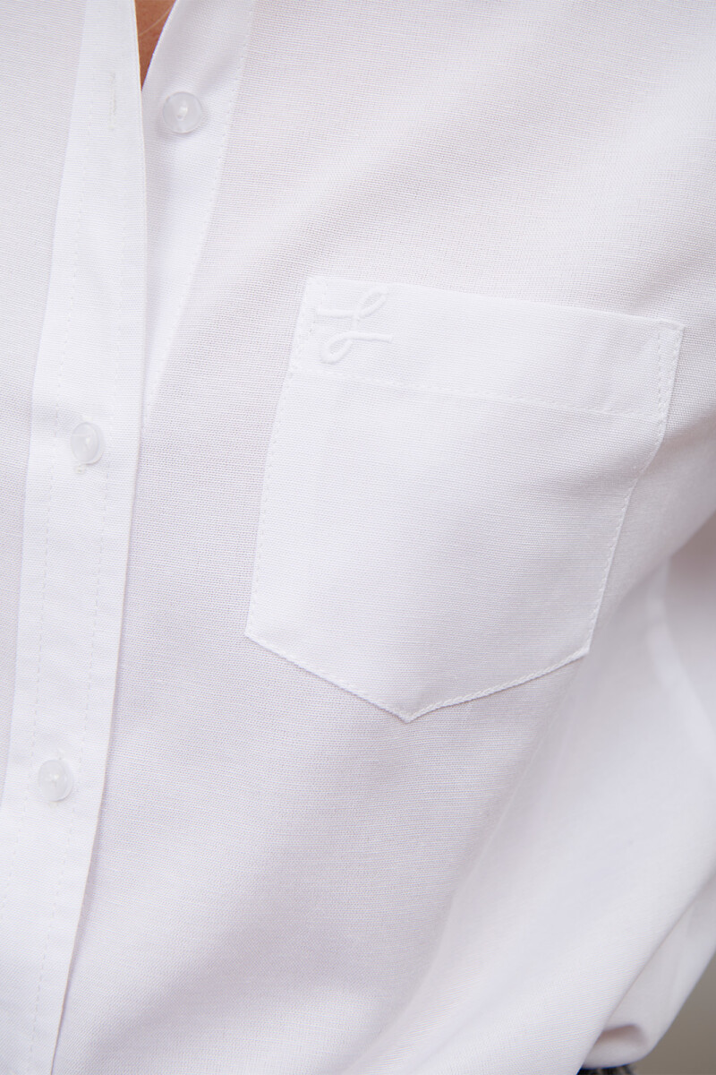 CAMISA OXFORD BLANCO