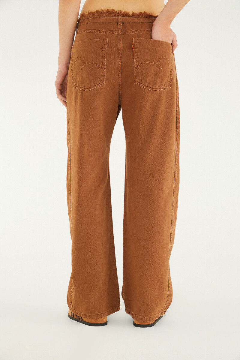 PANTALON RECTO Terracota