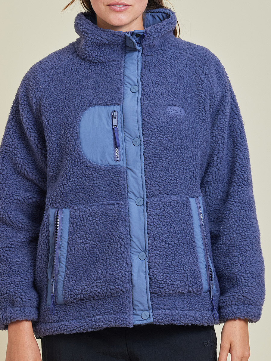 CAMPERA IVAR ( SHERPA ) RUSTY - Violeta 