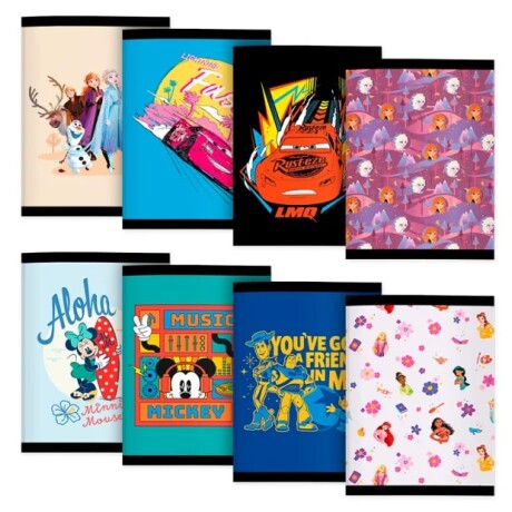 Cuaderno Rayado Licencias 96 Hojas Engrampado x 10 Cars