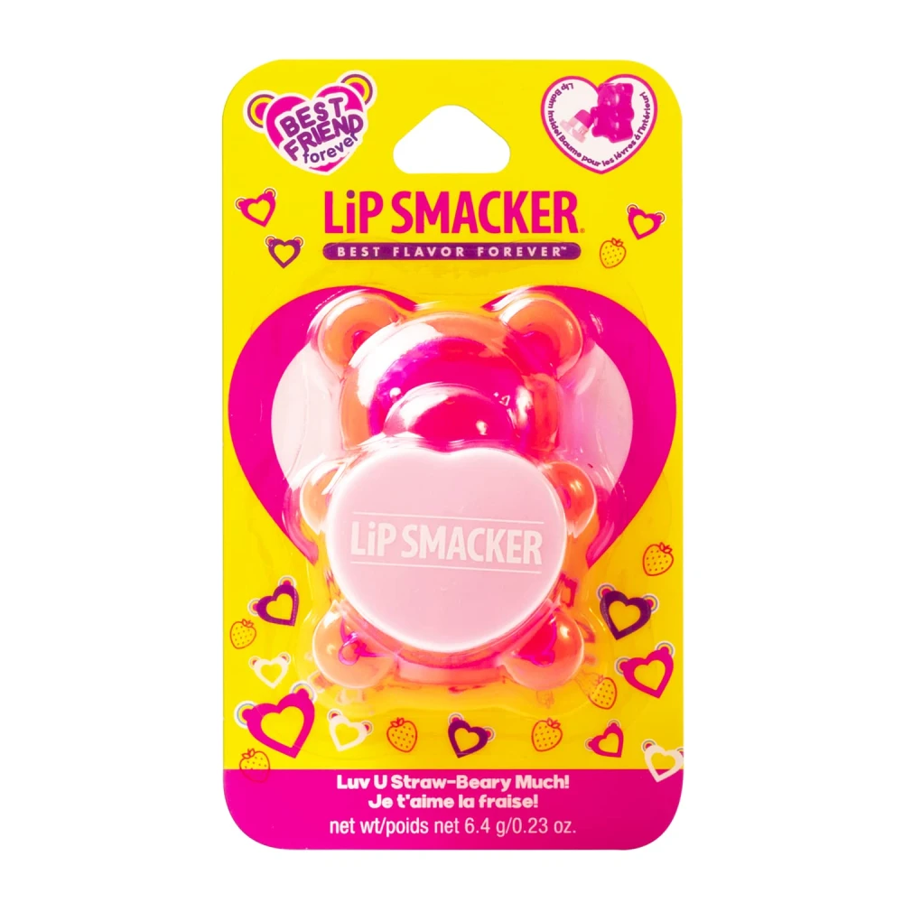 LIPSMACKER STRAW-BERRY MUCH LIP BALM KIT