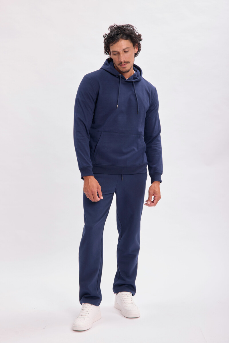 Pantalón deportivo recto Clasico Azul Marino